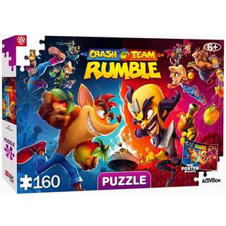 Good Loot Kids Puzzle - Crash Rumble Heroes Puslespil Børn 160 Stykker