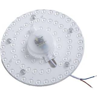 28W LED indsats med linser, flicker free - Ø23 cm, erstat G24, cirkelrør og kompaktrør - Dæmpbar : Ikke dæmpbar, Kulør : Neutral