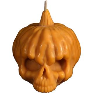 Pumpkin Totenkopf Kerze 7,5cm