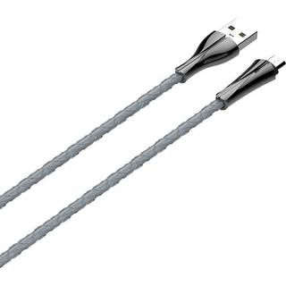 LDNIO Lyskabel - 2m, LED, MicroUSB