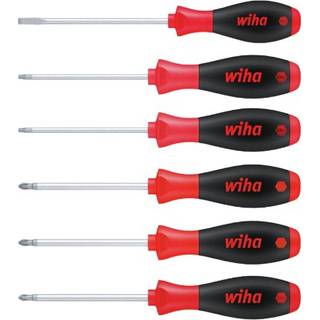 Wiha SoftFinish skruetrækkersæt, TX/LK/PH/PZ - 6 dele