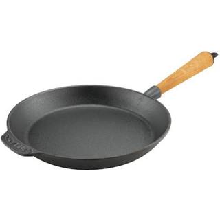 Støbejernstegepande 24 cm, bøg