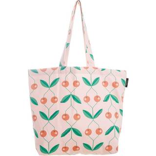 Canvas-Shopper Kirschen rosa