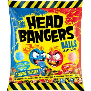 Crazy Sour Head Bangers Balls 135g