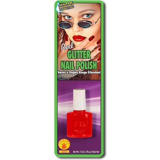 Glitter Nagellack rot