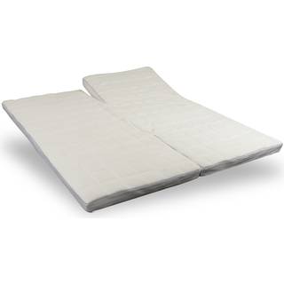 Naturlatex H-split topmadras - 180x200 cm - 7 cm høj - 100% Talalay naturlatex - Nature By Borg