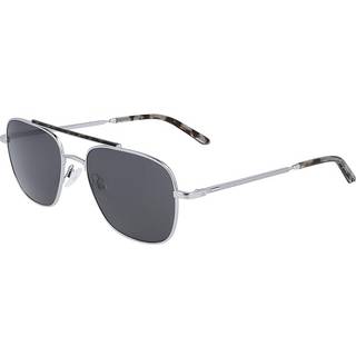 Calvin Klein Mand CK21104S 014 Solbriller Metal Rifle tønde Grå Firkantet
