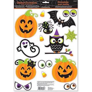 Vinduesdekoration Halloween family