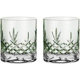 Vandglas - Frederik Bagger - Crispy Lowball Emerald, Grøn - 2 stk.