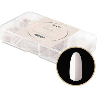 APRES Neutrals Gel-X Whitney Box of Nail Tips 11 Størrelser 00-9 Soft Gel Tip Box (150stk) (Natural Almond Medium 150)
