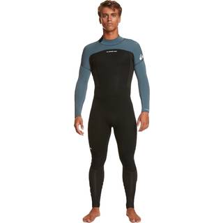 Quiksilver 4/3 Prologue Back Zip GBS Neoprendragt Herrer størrelse L - Regular farve sort