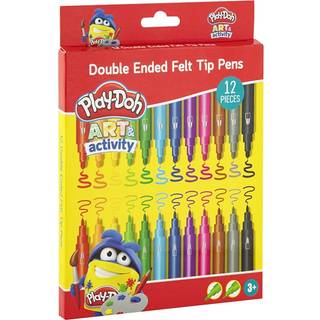 Play-Doh 12 Double Ended Felt Tip Pens