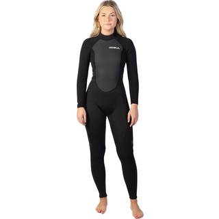 Gul Response BackZip dame 3/2mm Neopren våddragt-10T