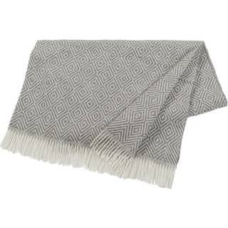 Scandi Living Salt uldplaid Stone