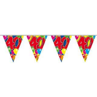 Wimpelkette Ballon 40 Jahre