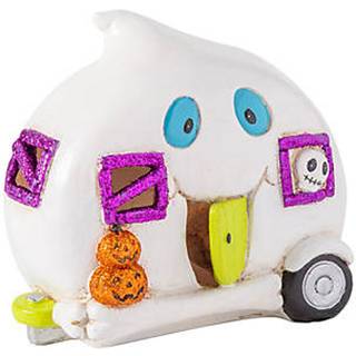 Halloween Geister Wohnwagen Deko