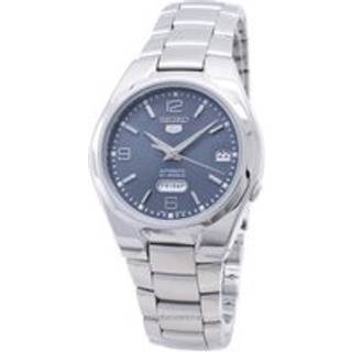 Seiko 5 Automatic Grey Dial Silver Stainless Steel Men's Watch SNK621K1
