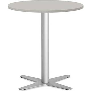 Amy cafebord Ø65cm h:73,5cm grå bordplade med alugråt stel