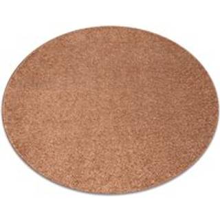 TÆPPER hjul INDUS kobber 82 glat, mélange cirkel 150 cm