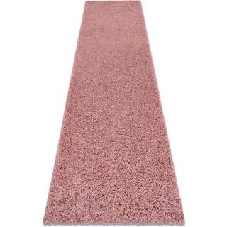 Tæppe, Fortovet SOFFI shaggy 5cm lyserød - ind i køkkenet, til gangen, til korridoren 60x200 cm