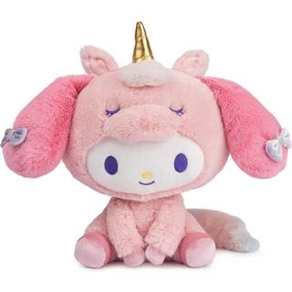 Gund Sanrio My Melody Unicorn Plush Toy Premium Fyldt dyr i alderen 1 og op Pink 9.5
