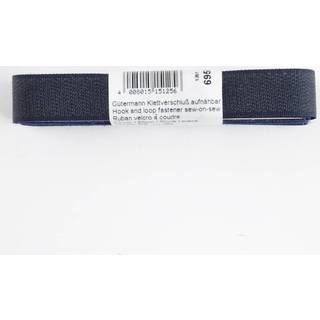 Klettverschluss marine 20mm 60cm - Blau