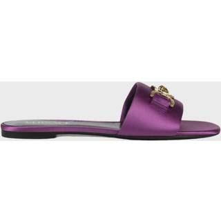Versace Medusa &#39;95 satin slides - purple - EU 35
