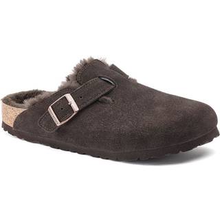 Birkenstock Boston Shearling Sandaler - 37 - mocha