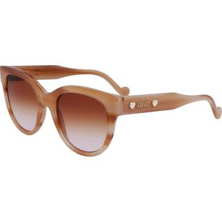 Liu Jo Kvinde LJ772S 729 Solbriller Acetat Honning Brun Cat Eye Normal Normal