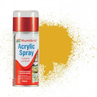 Humbrol Hobby Spray Guld metallic 150ml [Levering: 1-2 dage]