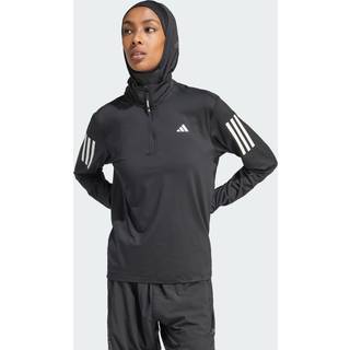 adidas Own The Run Half-Zip Trøje Dame - Str. L, Reflekterende & Åndbar Løbstrøje