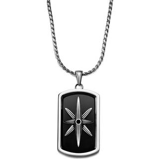 Icarus Wesley Stål Dog-Tag Halskæde