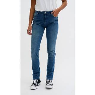 My Essential Wardrobe 33 Frist The Celina 100 High Straigh Bukser 10703573 Medium Blue Vintage Wash (26/32)
