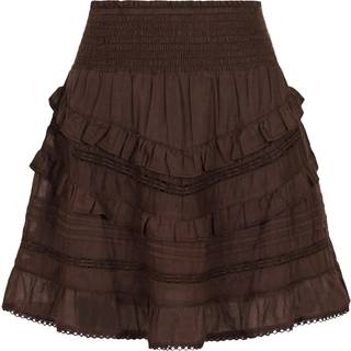 Donna S Voile Nederdel, Mocca, 34