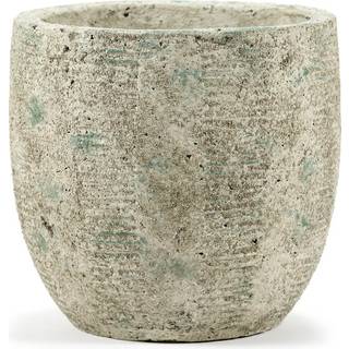 Serax Rustic krukke striber M 20,5 cm Grey