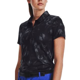 T-shirt Under Armour UA Zinger Blur Polo-BLK 1373638-002 Størrelse S