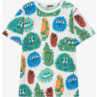 Stella McCartney Kids Printed cotton T-shirt - white - Y 12