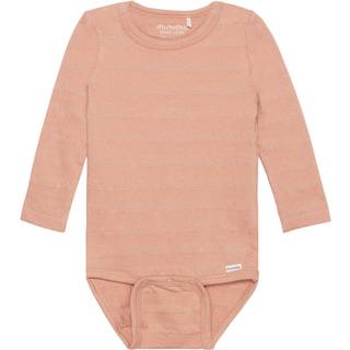 Minymo Babybody Cork 68 cm  Lyserød  68 cm  kvinde