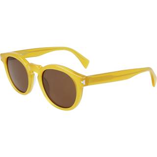 Lanvin LNV610S 700 50 Solbriller Mænd Gul - Shiny Yellow - 50mm