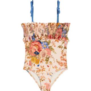 Zimmermann Kids August floral swimsuit - multicoloured - Y 10