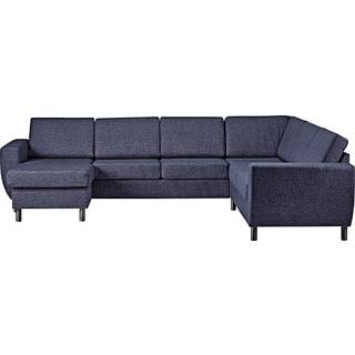 Rom Nordic vendbar hjørnesofa m. chaiselong - navy