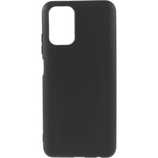 Xiaomi Poco M5S / Redmi Note 10S Fleksibelt Mat Plastik Cover - Sort