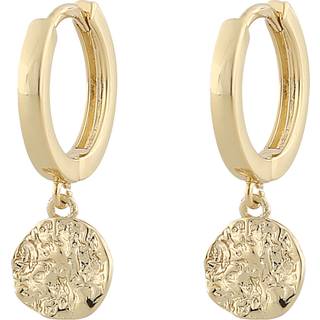 Snö Of Sweden Rue Ring Earring Plain Gold