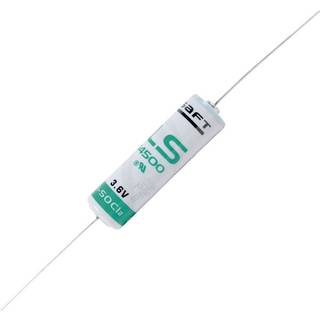 Saft LS14500 CNA,R6/AA 3,6V 2600mAh LITHIUM-BATTERI med ledninger