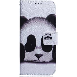 Google Pixel 8 Læder Cover m. Pung & Print - Panda