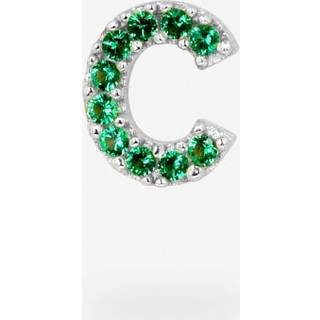 IX C Green Earring Silver