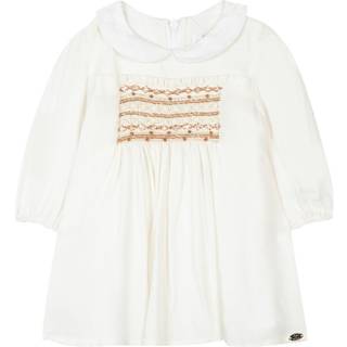 Tartine et Chocolat Baby Ceremonie Kjole Cremefarvet 9 Months  Creme  9 måneder  kvinde