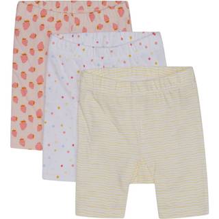 Hust&Claire 3-pak Labika Shorts Skin Chalk 68 cm Lyserød 68 cm kvinde