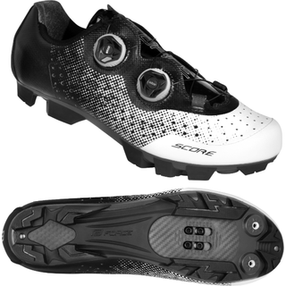 Force Score MTB sko - Hvid / Sort - Skostørrelse 41