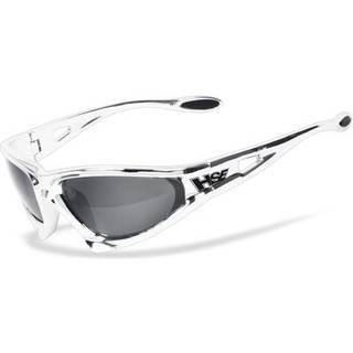 HSE - SportEyes | Motorradbrille, Multifunktionsbrille, Motorrad-Sonnenbrille, Bikerbrille, winddicht, gepolstert | SEHSTÄRKE möglich | FALCON-X